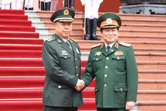 Phó chủ tịch Quân ủy Trung ương Trung Quốc thăm Việt Nam