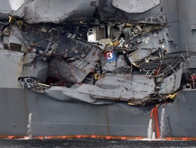 Mỹ công bố danh tính 7 thủy thủ thiệt mạng trong vụ tàu đâm khu trục