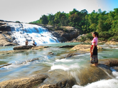Vẻ đẹp nao lòng của thác Xao Va