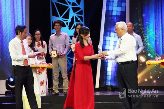 Báo Nghệ An đạt giải C giải Báo chí Quốc gia 2016