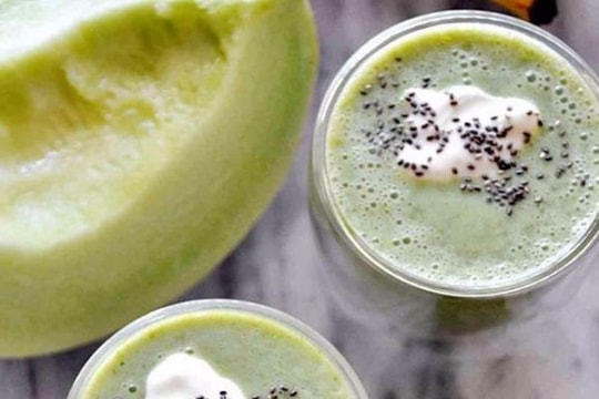 Giải nhiệt với 5 món ngon chế biến từ dưa lê