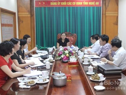 Đảng ủy Khối CCQ tỉnh sẽ tổ chức thi bí thư chi bộ giỏi