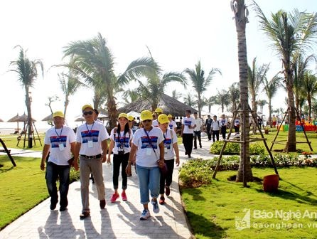 Đoàn Famtrip nước CHDCND Lào khảo sát du lịch Nghệ An