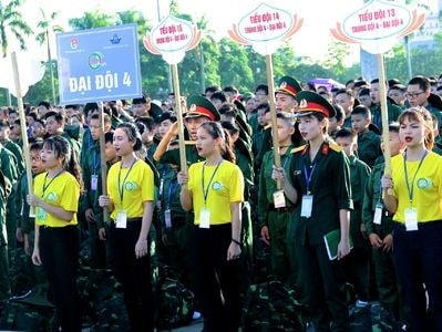 Hơn 600 'chiến sĩ nhí' xuất quân Học kỳ quân đội 2017