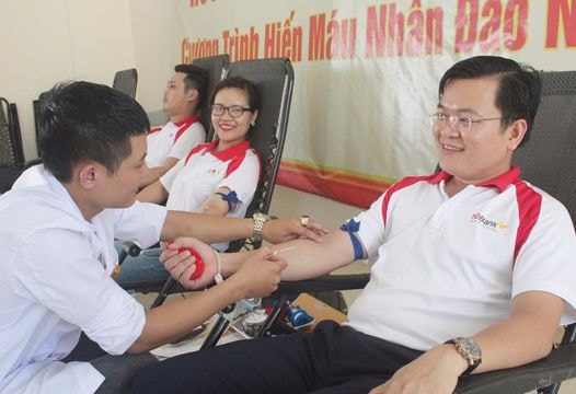 80 cán bộ, nhân viên Ngân hàng HDBank tham gia hiến máu tình nguyện