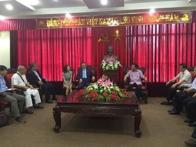 Đoàn đại biểu tỉnh Gangwon-do (Hàn Quốc) thăm và làm việc tại TP.Vinh