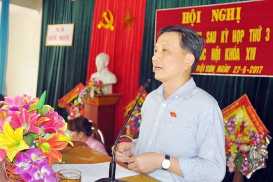 Cử tri Anh Sơn kiến nghị điều tra, xử lý những trường hợp làm thương binh giả