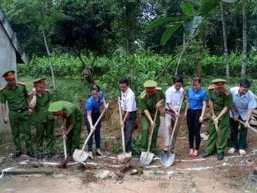 Tân Kỳ hỗ trợ xây dựng nhà cho người có công