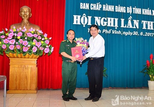 Chỉ định Chỉ huy trưởng ĐBBP tỉnh vào Ban Chấp hành Đảng bộ tỉnh