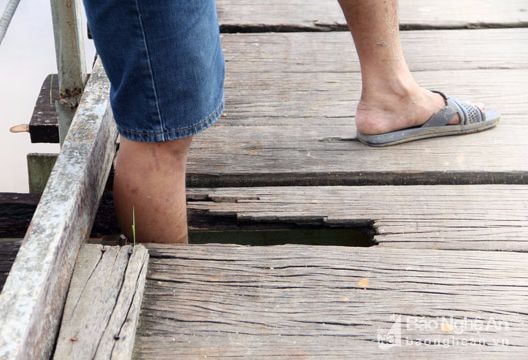 Cầu 'bẫy người' ở Mường Nọc