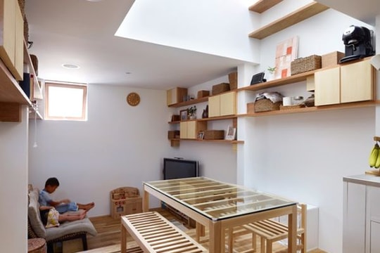 Bố trí nhà 22m2 như biệt thự