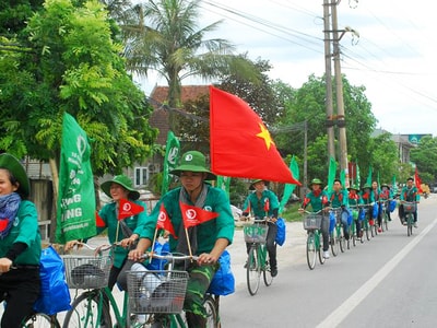 Khởi động 'Hành trình xanh - Ngược dòng sông Lam'