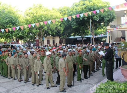 TP Vinh tổ chức bảo vệ thi công dự án xây dựng hồ điều hòa