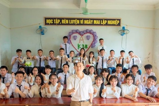 Lớp học vùng khó ở Thanh Chương có 12 học sinh đạt từ 27 điểm trở lên