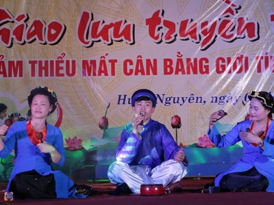 Giao lưu truyền thông 'Giảm thiểu mất cân bằng giới tính khi sinh'