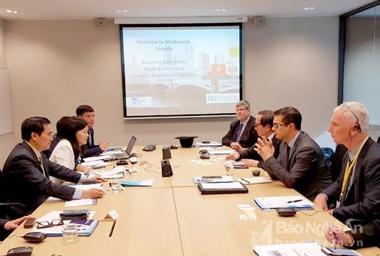 Tỉnh Nghệ An xúc tiến đầu tư tại Australia