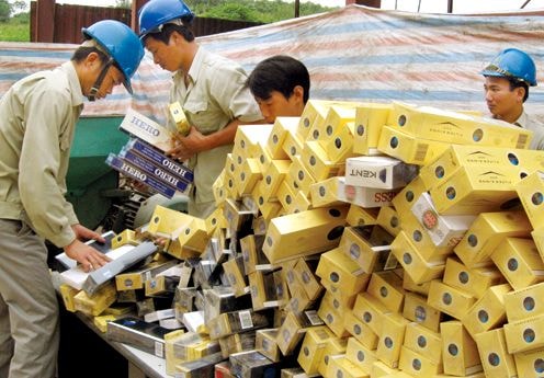 Thuốc lá ngoại nhập lậu bị tịch thu sẽ được bán đấu giá?