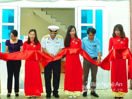 Nghi Lộc: Bàn giao nhà tình nghĩa cho thương binh hải quân