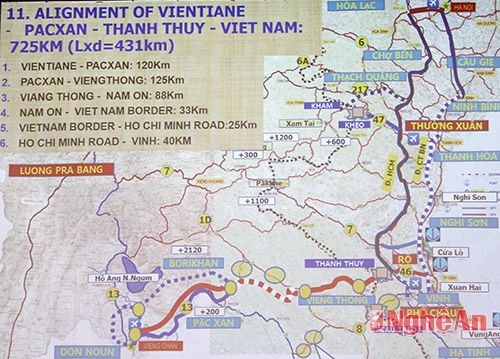 Kêu gọi Nhật Bản hỗ trợ đầu tư cao tốc Hà Nội - Viêng Chăn đi qua Nghệ An