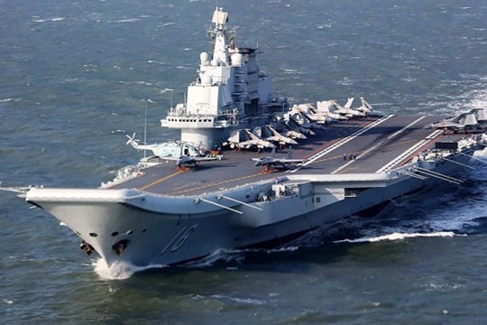 Tàu sân bay Trung Quốc diễu qua, Đài Loan trấn an 'không nên hoảng sợ'