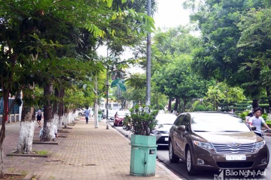 Vỉa hè TP.Vinh sẽ được 'phẫu thuật' tạo bãi đậu đỗ ô tô như thế nào?