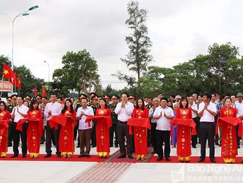 Khánh thành Đài tưởng niệm liệt sỹ Thị xã Cửa Lò