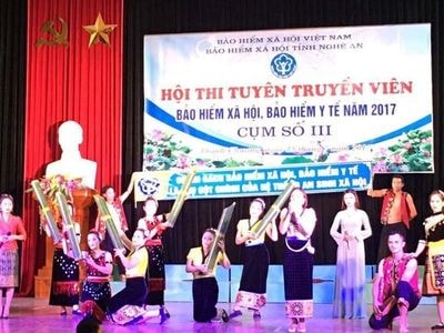 Hội thi tuyên truyền viên Bảo hiểm xã hội cụm số 3