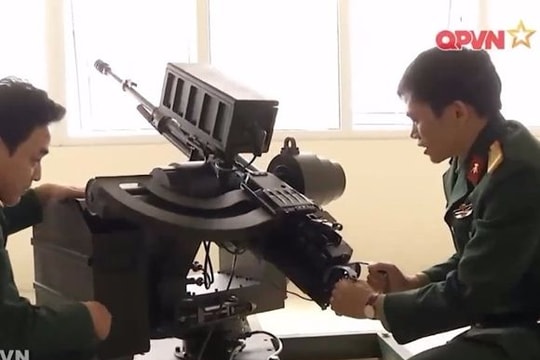 Việt Nam chế tạo thành công súng máy tự động 12,7mm