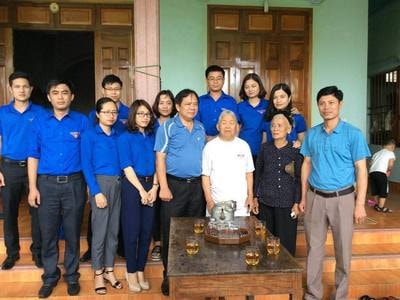 Chi đoàn cơ quan Tỉnh uỷ tri ân các anh hùng liệt sỹ