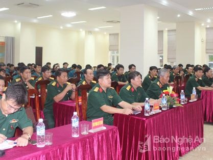 Quân khu 4 khai mạc Hội thi giảng dạy chính trị giỏi