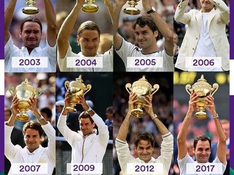 Wimbledon: Federer, kỷ lục và sự vĩ đại của tay vợt Thụy Sĩ
