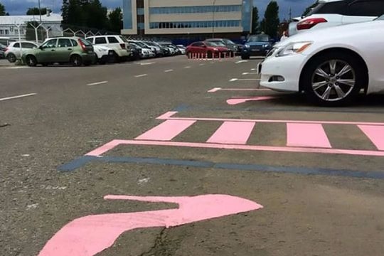 Sân bay Nga xây riêng bãi đỗ xe cho phụ nữ