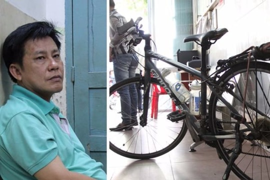 Bắt kẻ trộm xe đạp của nữ du khách đi xuyên Việt