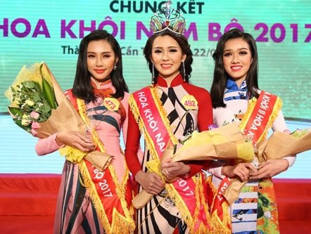 Cô gái An Giang đoạt danh hiệu Hoa khôi Nam Bộ 2017