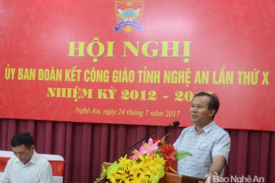 Sôi nổi các hoạt động thi đua yêu nước trong cộng đoàn giáo dân Nghệ An