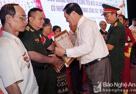 Nghệ An biểu dương 126 người có công tiêu biểu