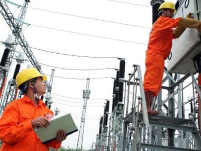 Khung giá bán buôn điện của EVN năm 2017