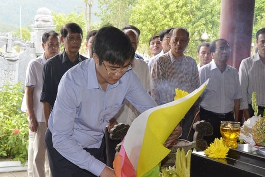 Ngành Giao thông vận tải tri ân các anh hùng liệt sỹ