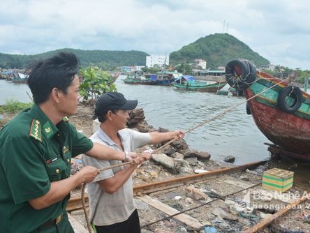 Triển khai phương án ứng phó bão Sonca
