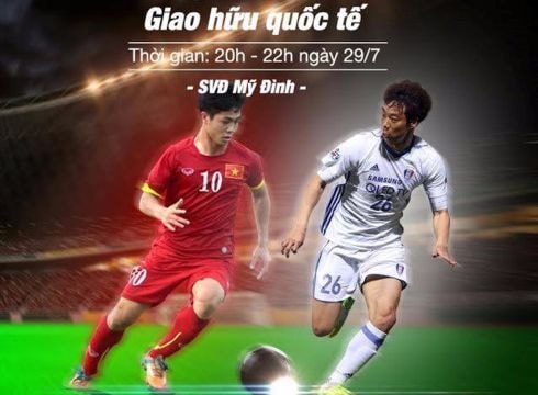 Vé xem trận U22 Việt Nam với các ngôi sao K-League rẻ nhất 100.000đ