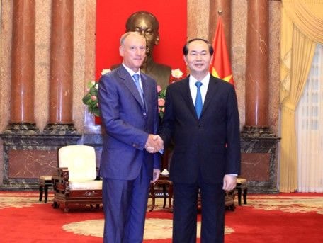 Chủ tịch nước tiếp Thư ký Hội đồng An ninh Liên bang Nga​