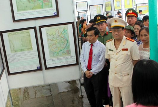 Khai mạc triển lãm 'Hoàng Sa, Trường Sa là của Việt Nam' tại Nghệ An