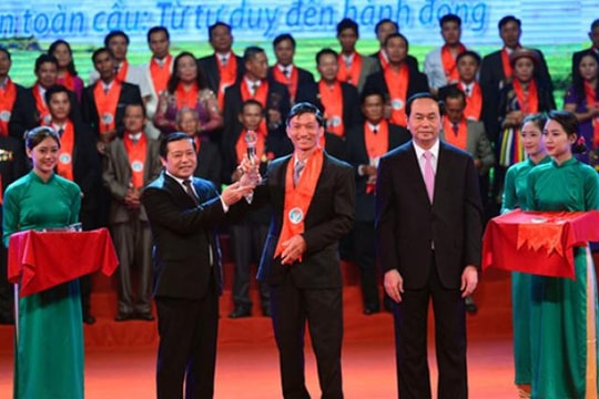 Công bố danh sách 63 nông dân Việt Nam xuất sắc năm 2017