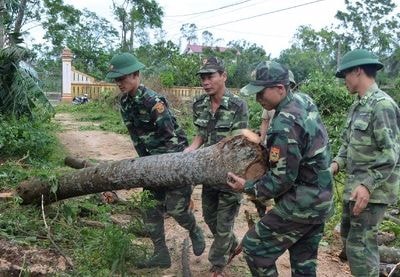 Hè tình nguyện của những người lính quân hàm xanh