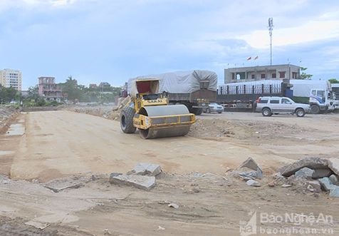 Sẽ cưỡng chế, bảo vệ thi công dự án phát triển đô thị Vinh trước 30/8