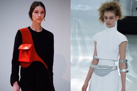 'Sốt' túi đeo hông của thập niên 1980, 1990