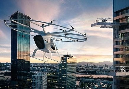 Dubai sắp thử nghiệm taxi bay tự động 100 km/h