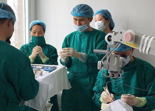 Nghệ An: Phẫu thuật đục thủy tinh thể miễn phí cho bệnh nhân nghèo
