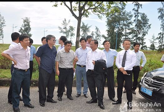 Tập đoàn TMS Group khảo sát đầu tư tại Nghệ An