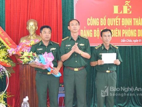 Thành lập Đảng bộ cơ sở ở 4 Đồn Biên phòng